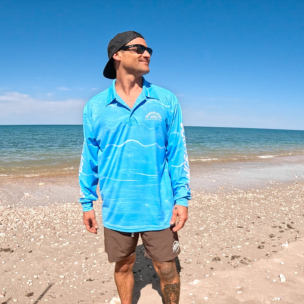Youngbloods Sunset Logo Adventure Shirt