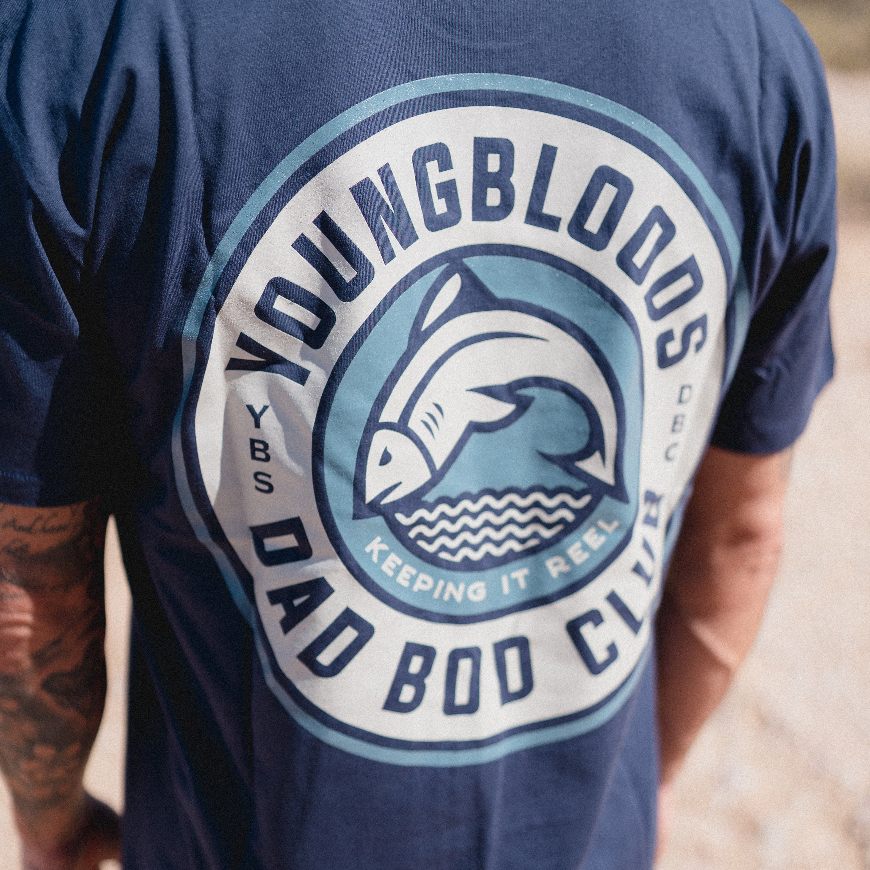 Dad Bod Keeping it Reel Tee