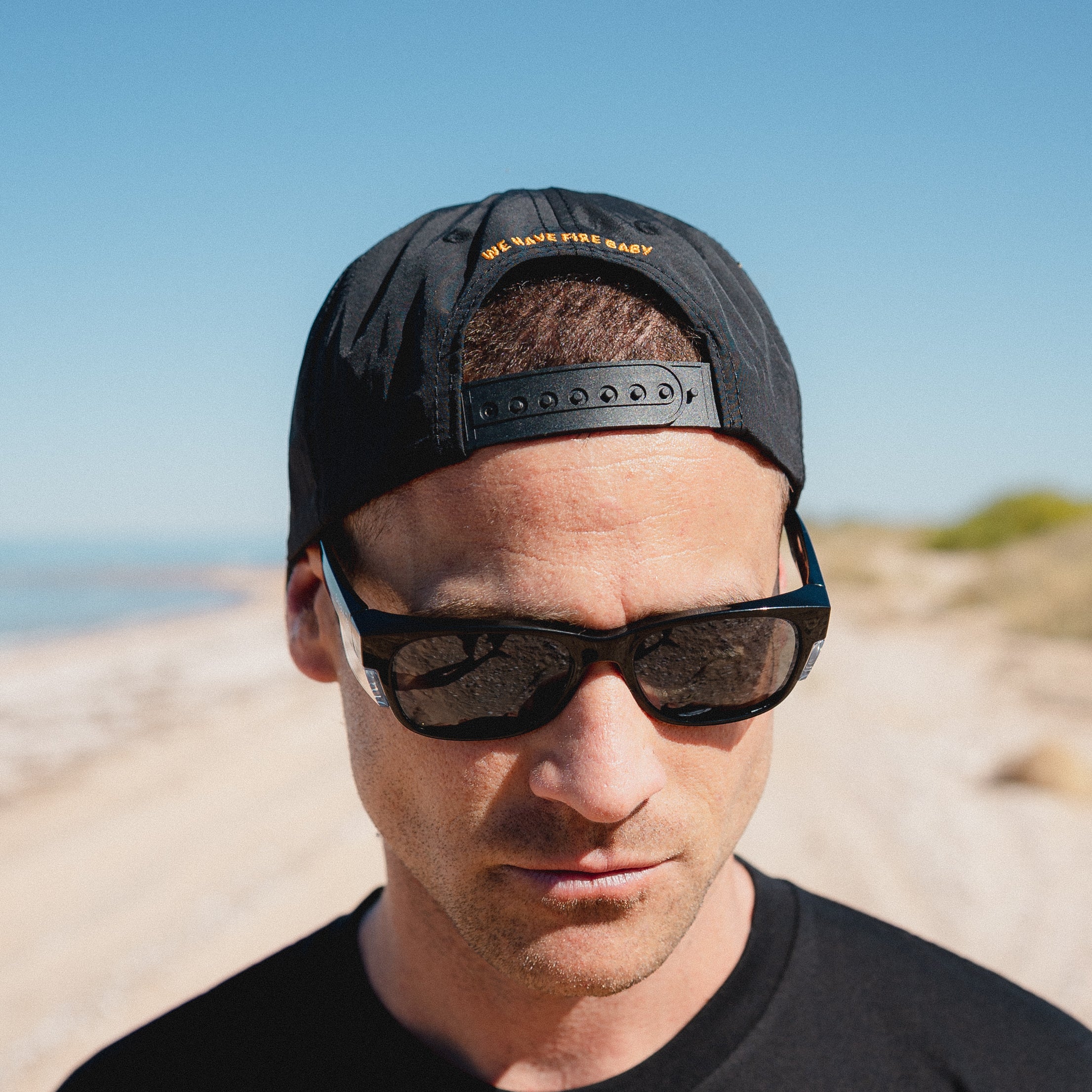 YBS Fire Logo Snapback Cap