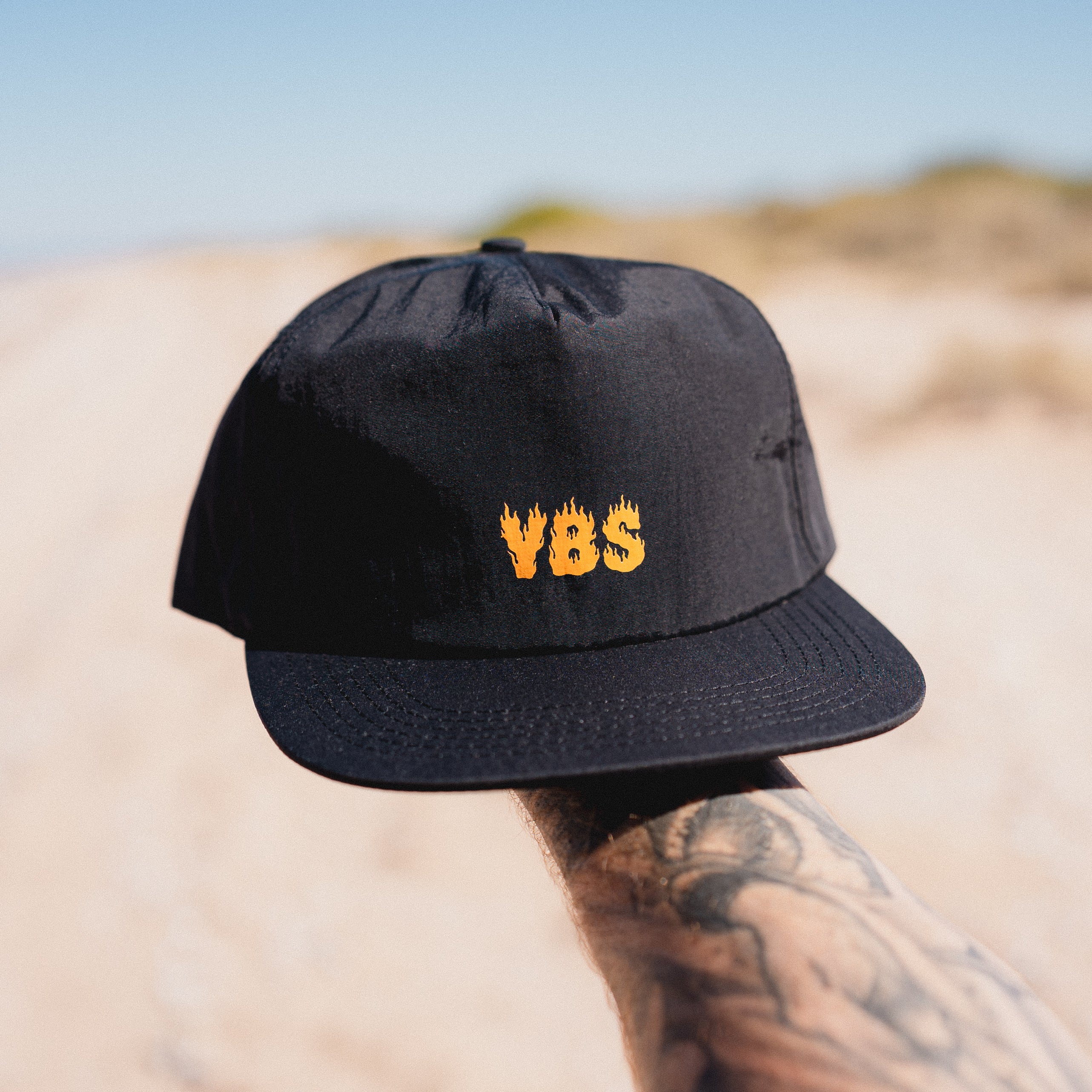 YBS Fire Logo Snapback Cap