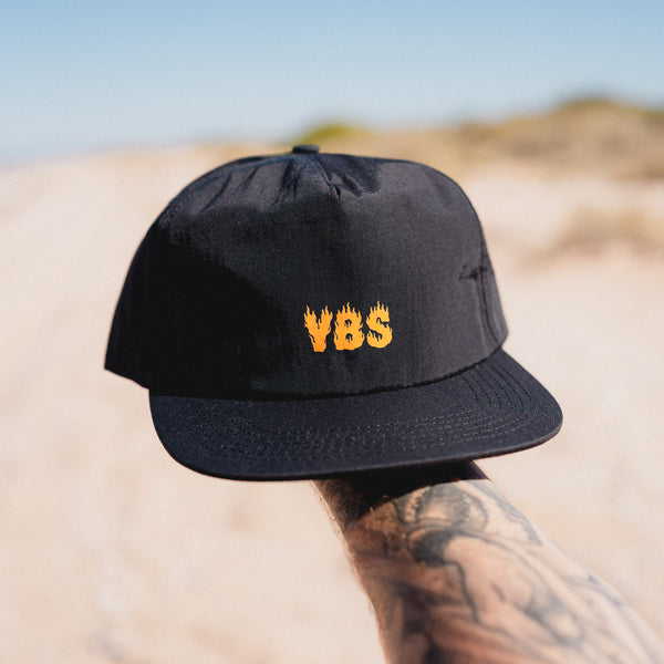 YBS Fire Logo Snapback Cap