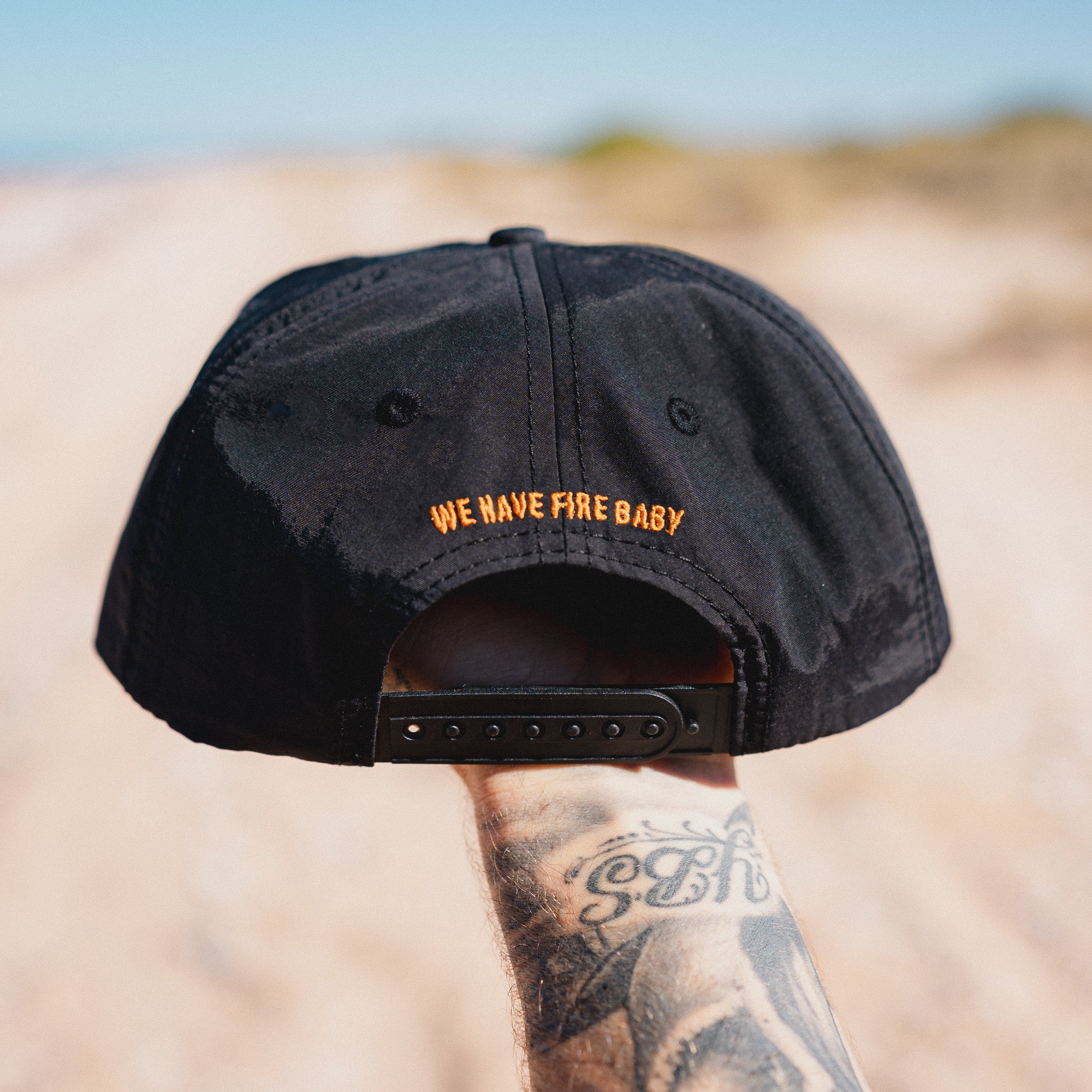 YBS Fire Logo Snapback Cap