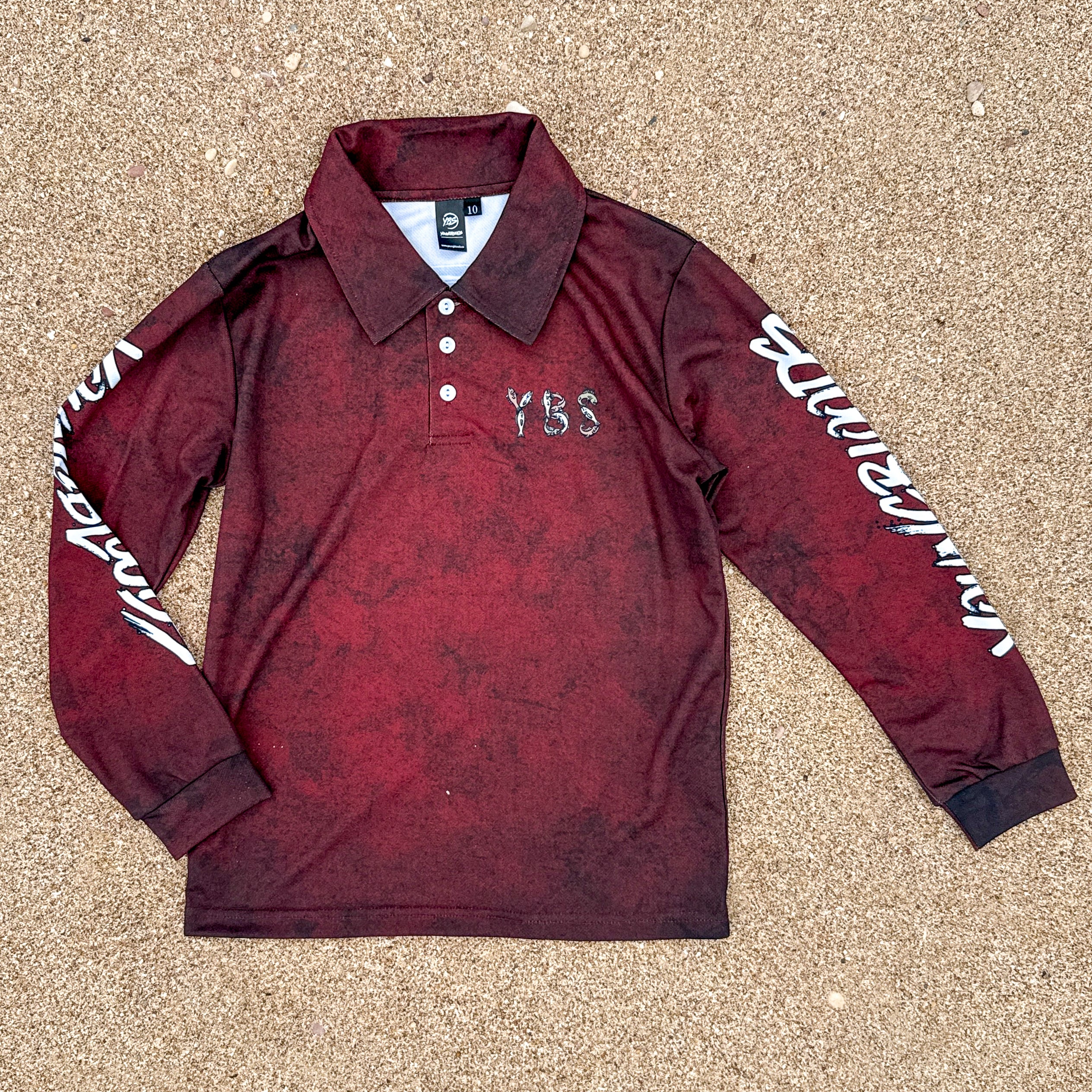 Groms YBS Fish logo Adventure Shirt