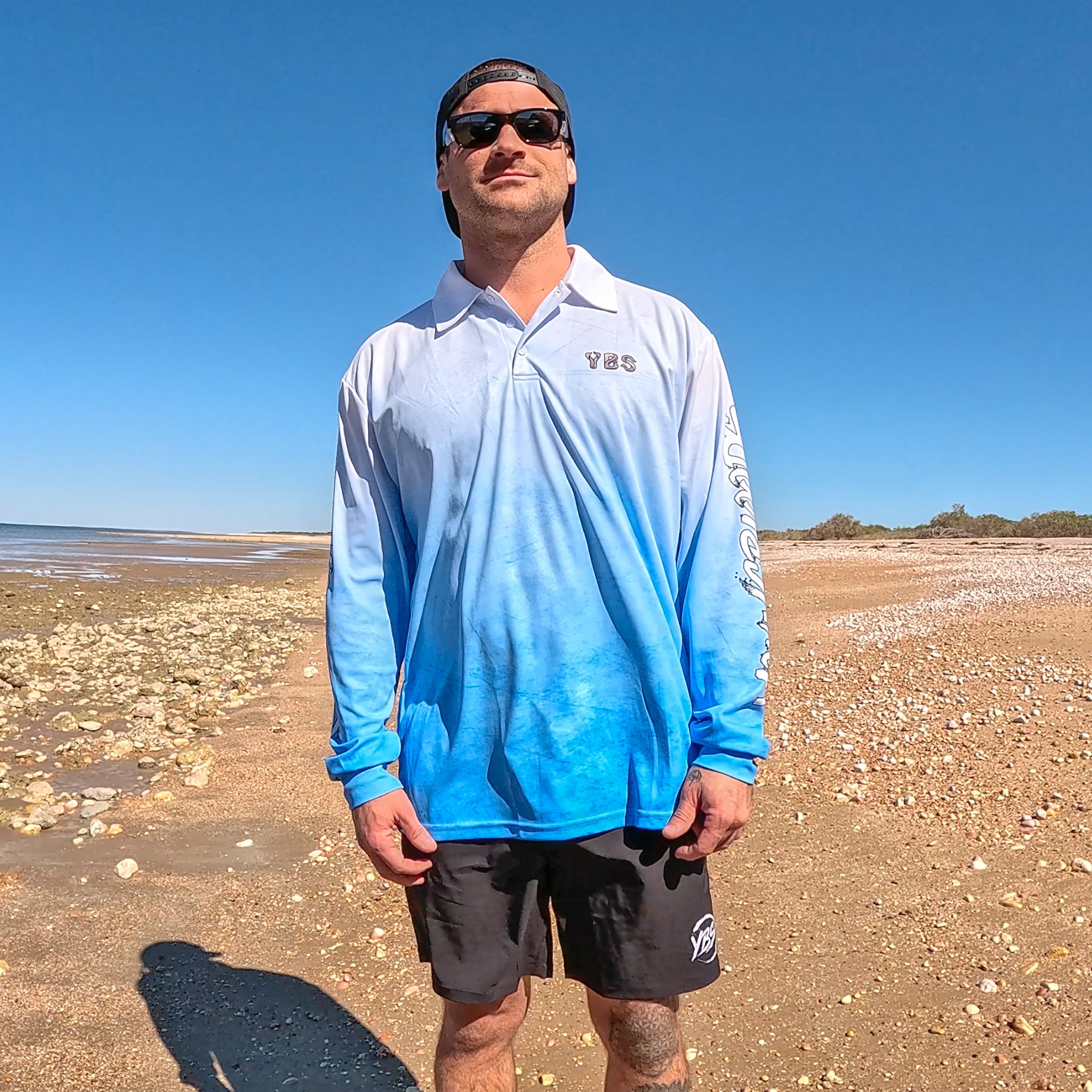 YBS Blue Ring Octopus Adventure Shirt