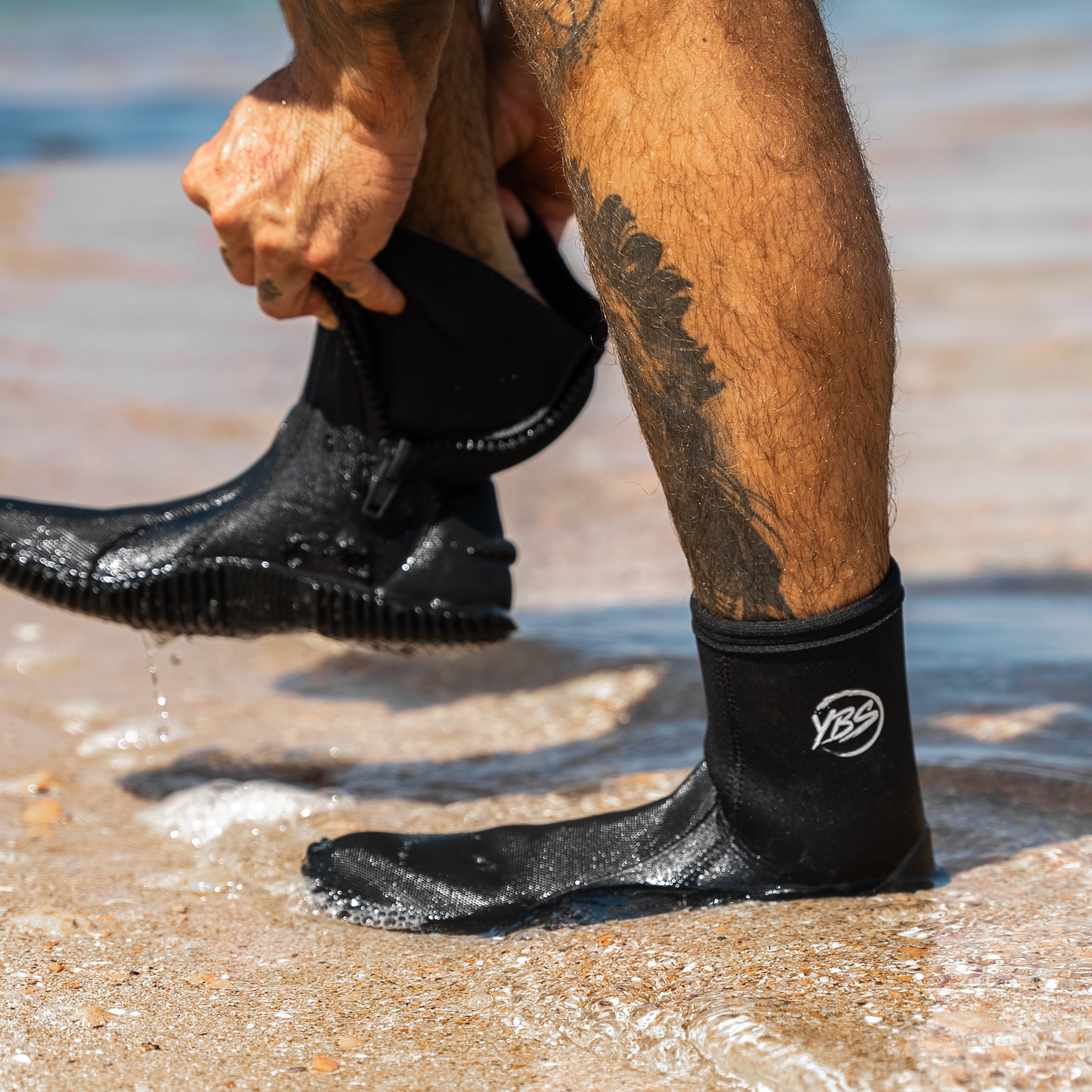 YBS Neoprene Zipped Boots (5mm)