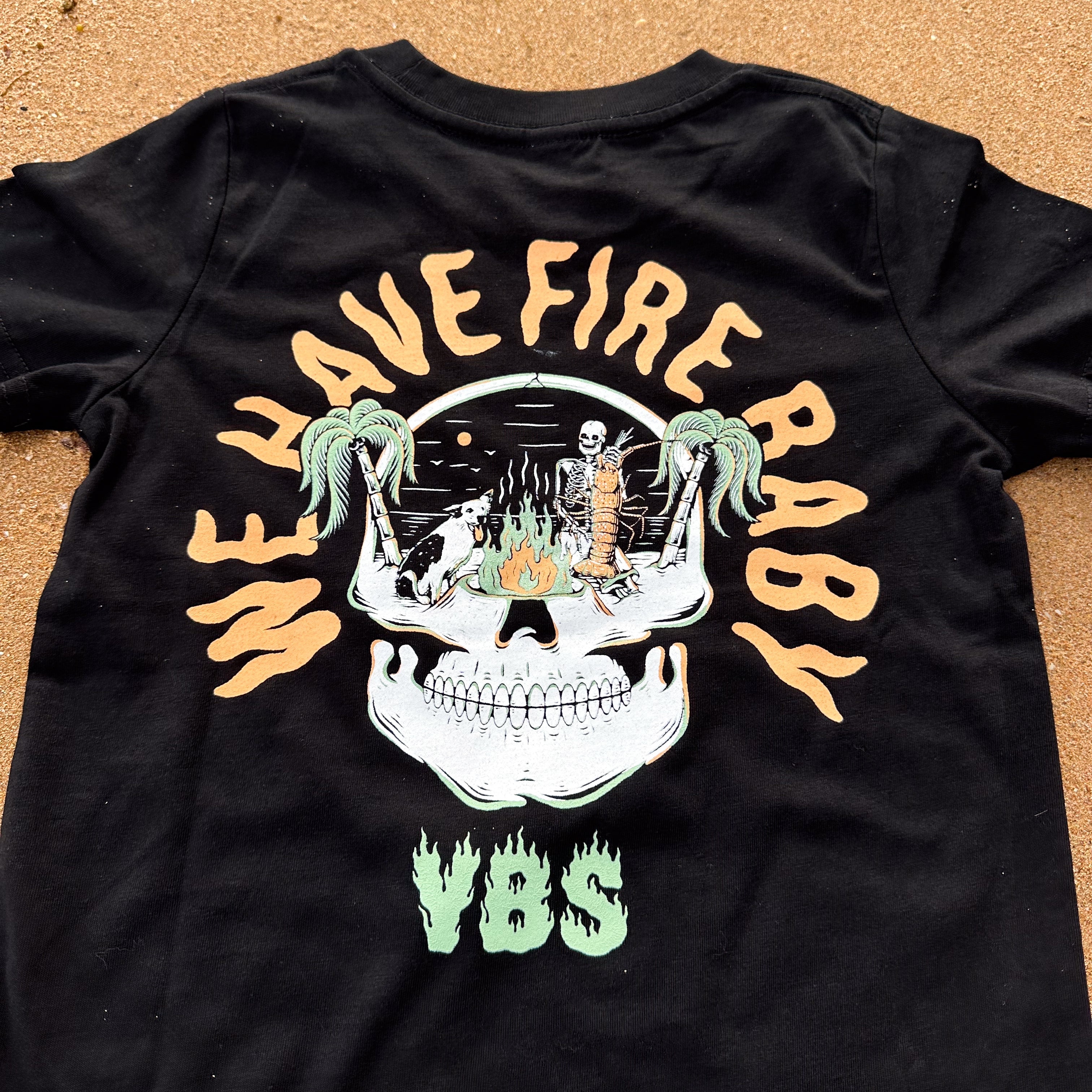 Groms Fire Tee