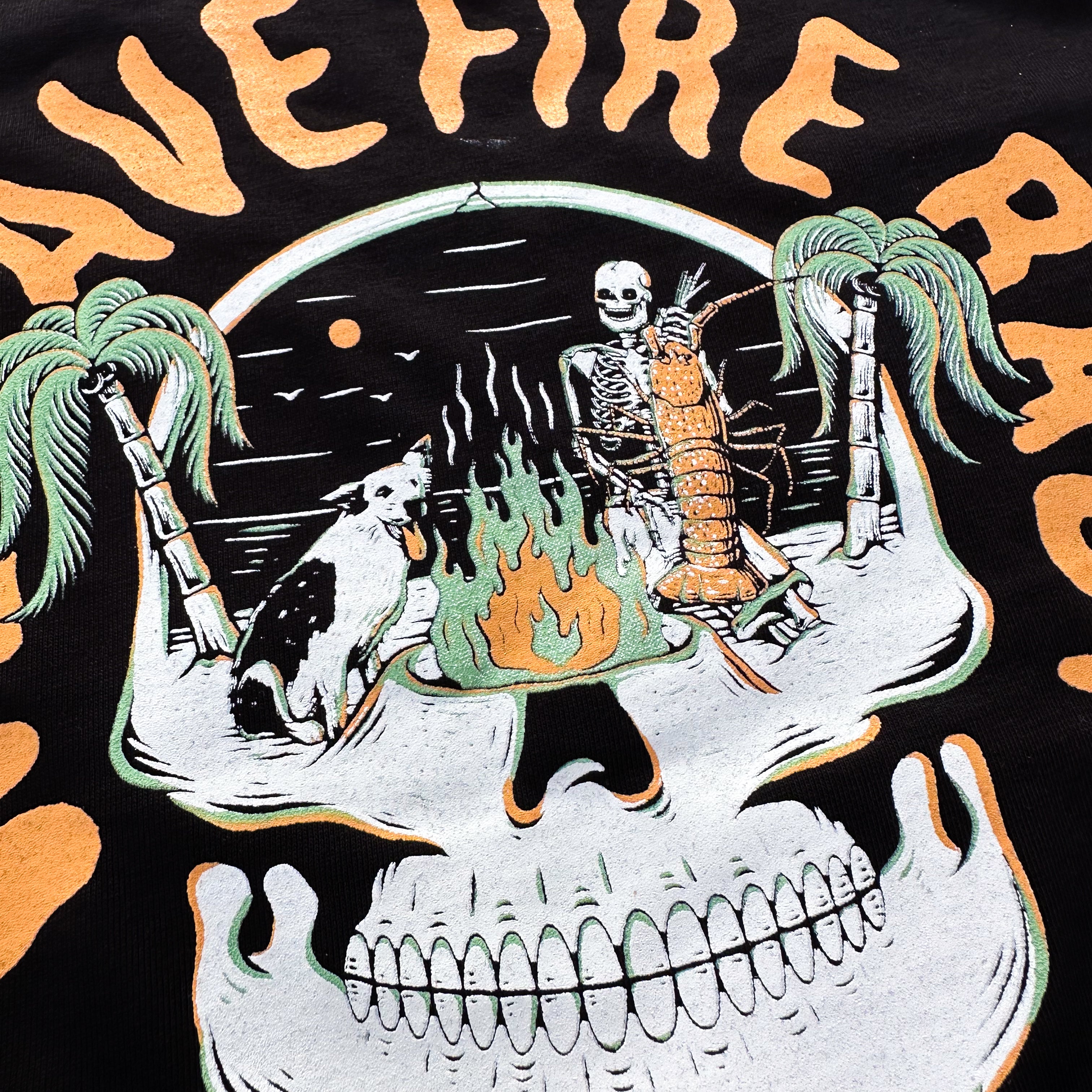 Groms Fire Tee