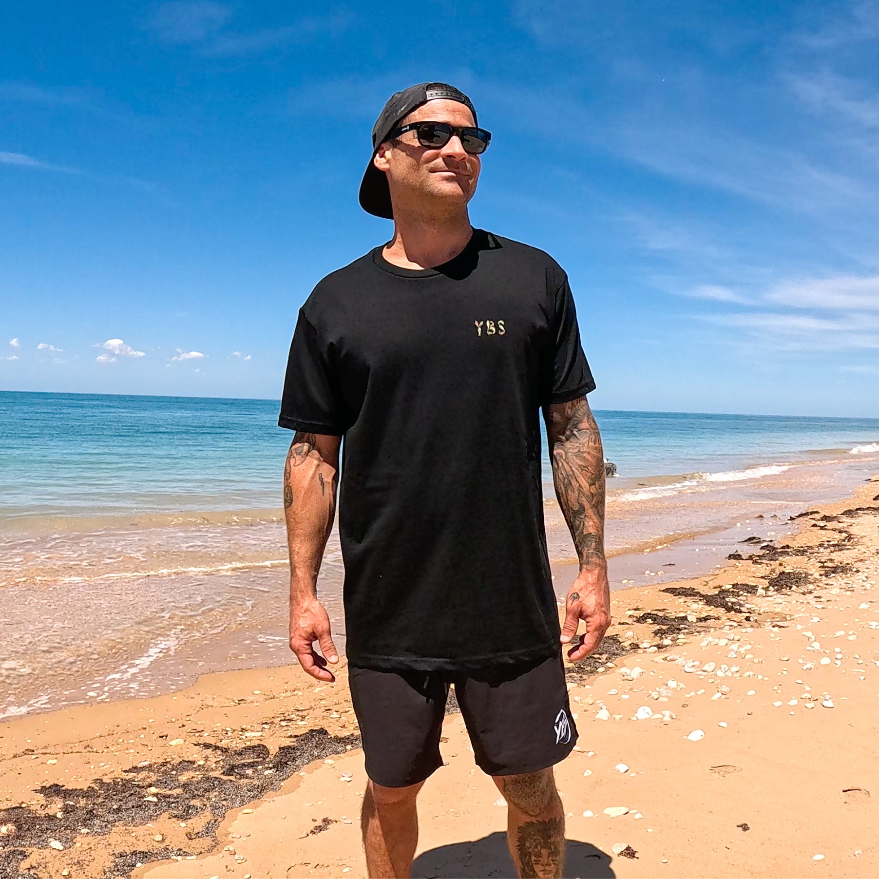 YBS Fish Logo Tee