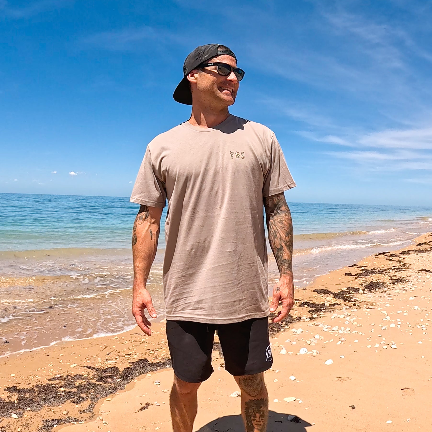 YBS Fish Logo Tee