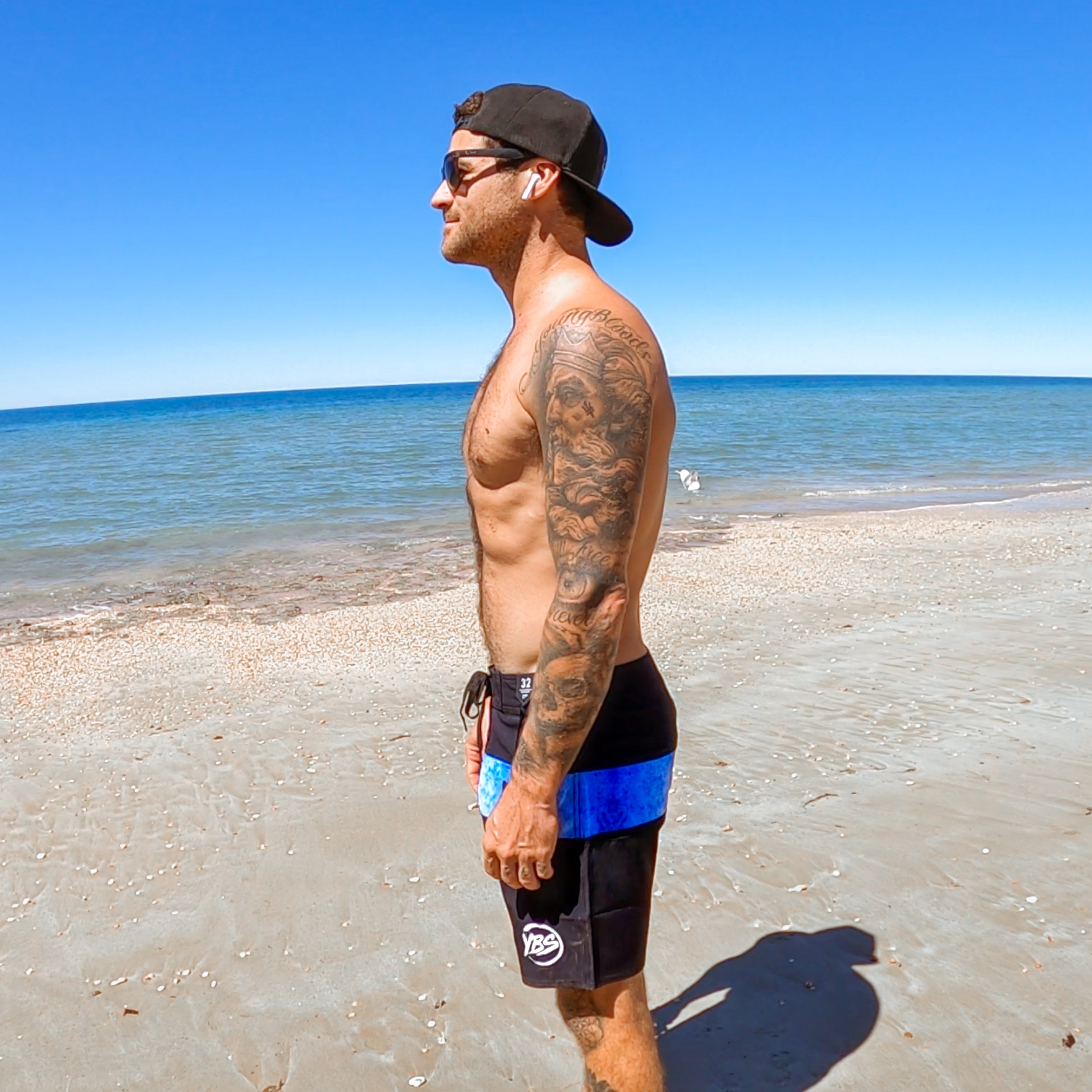 YBS Deep Blue Boardies