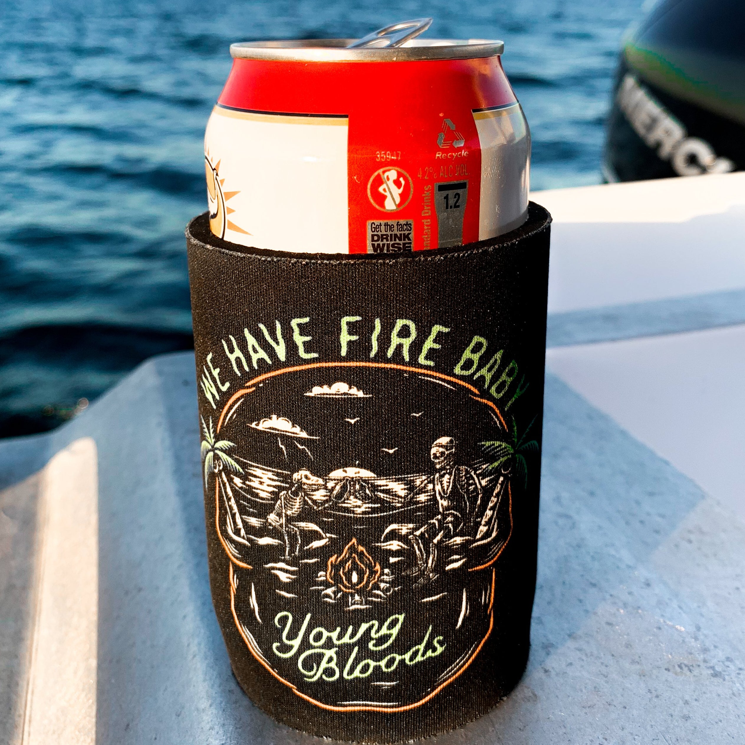 Fire Baby Stubby Holder
