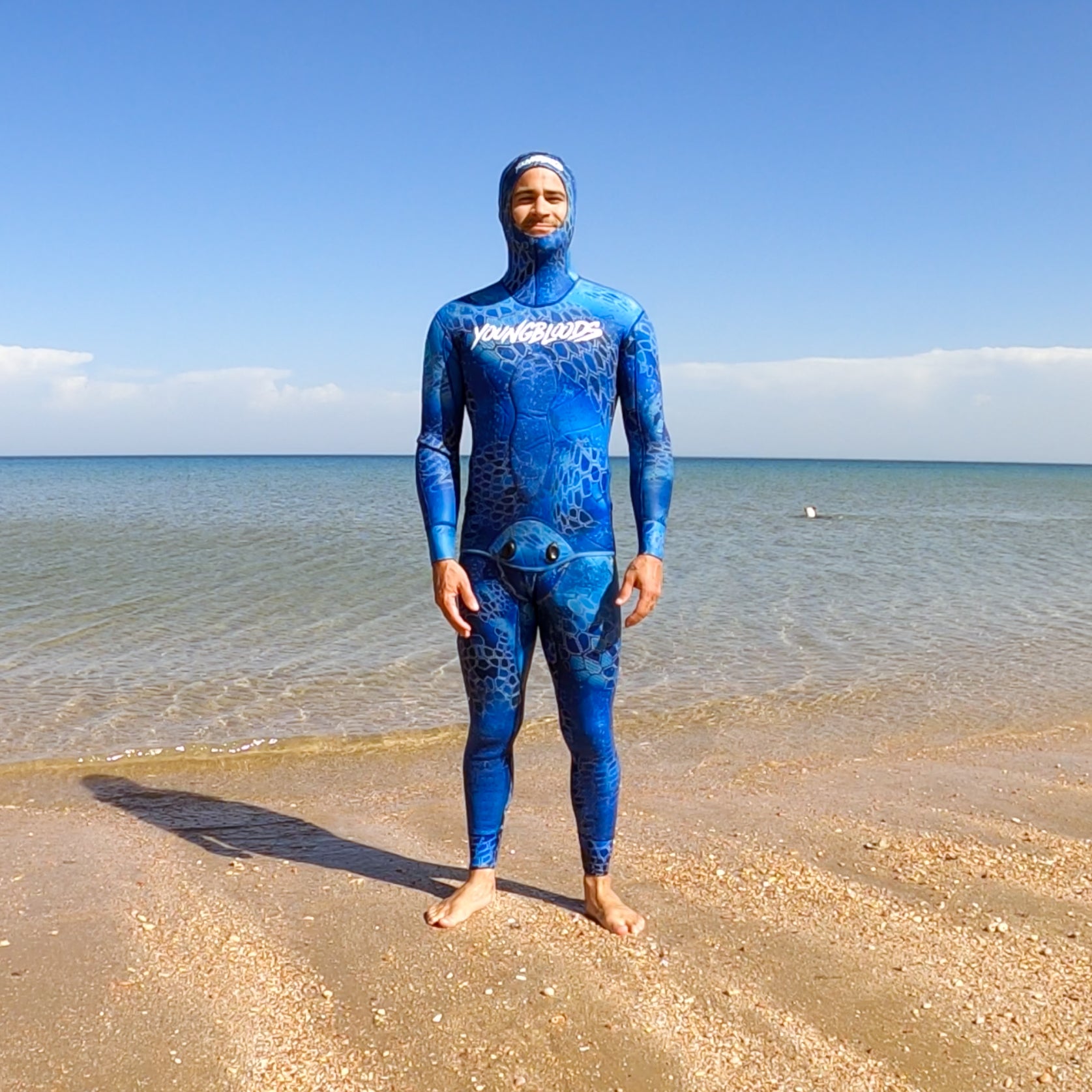YBS SUITS - Blue Bone