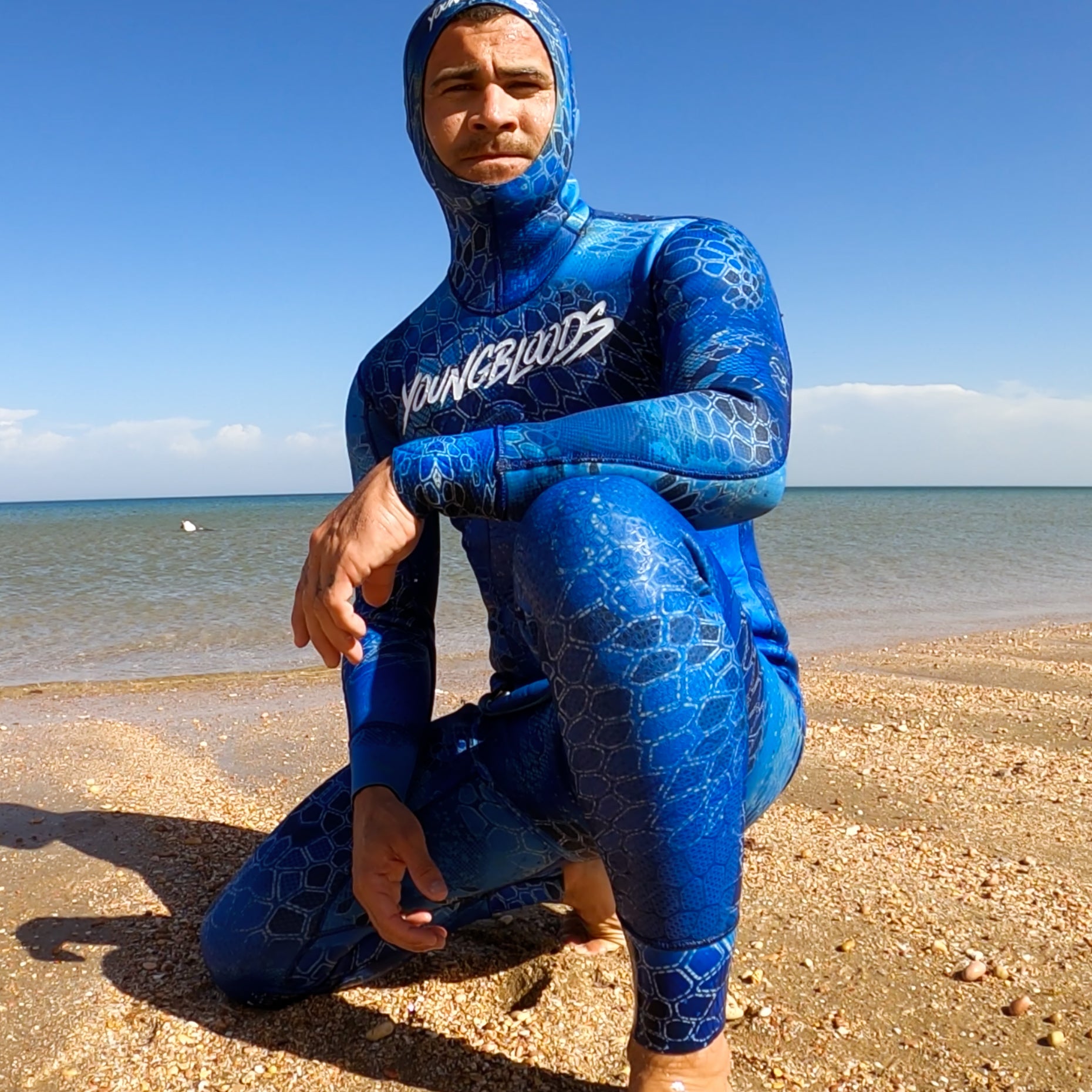 YBS SUITS - Blue Bone