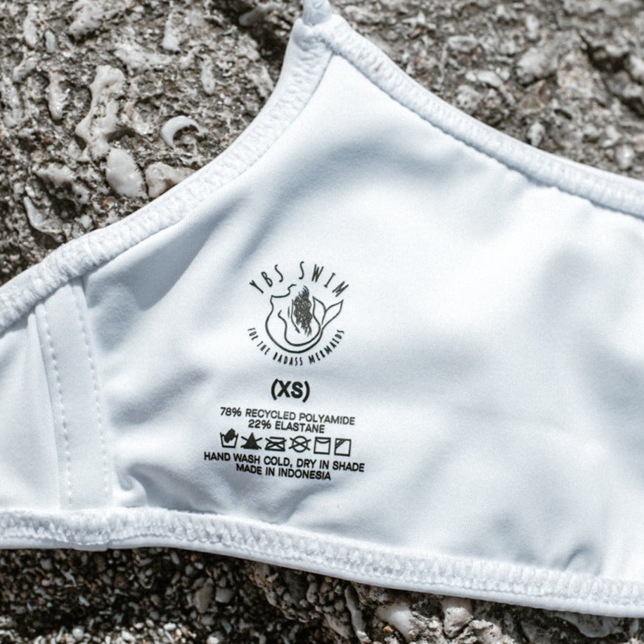 YBS Swim Top Shell White