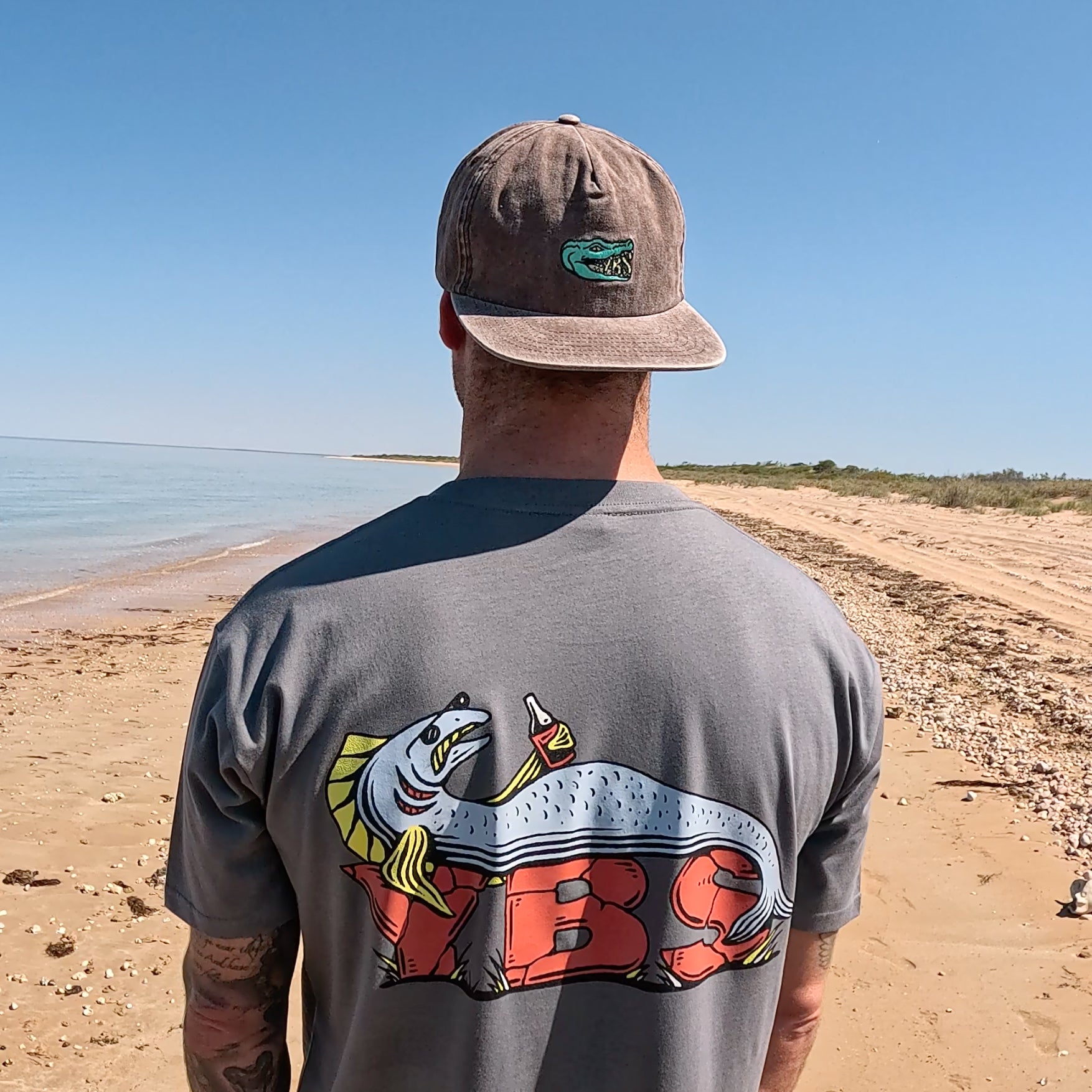 YBS Croc Snapback Cap