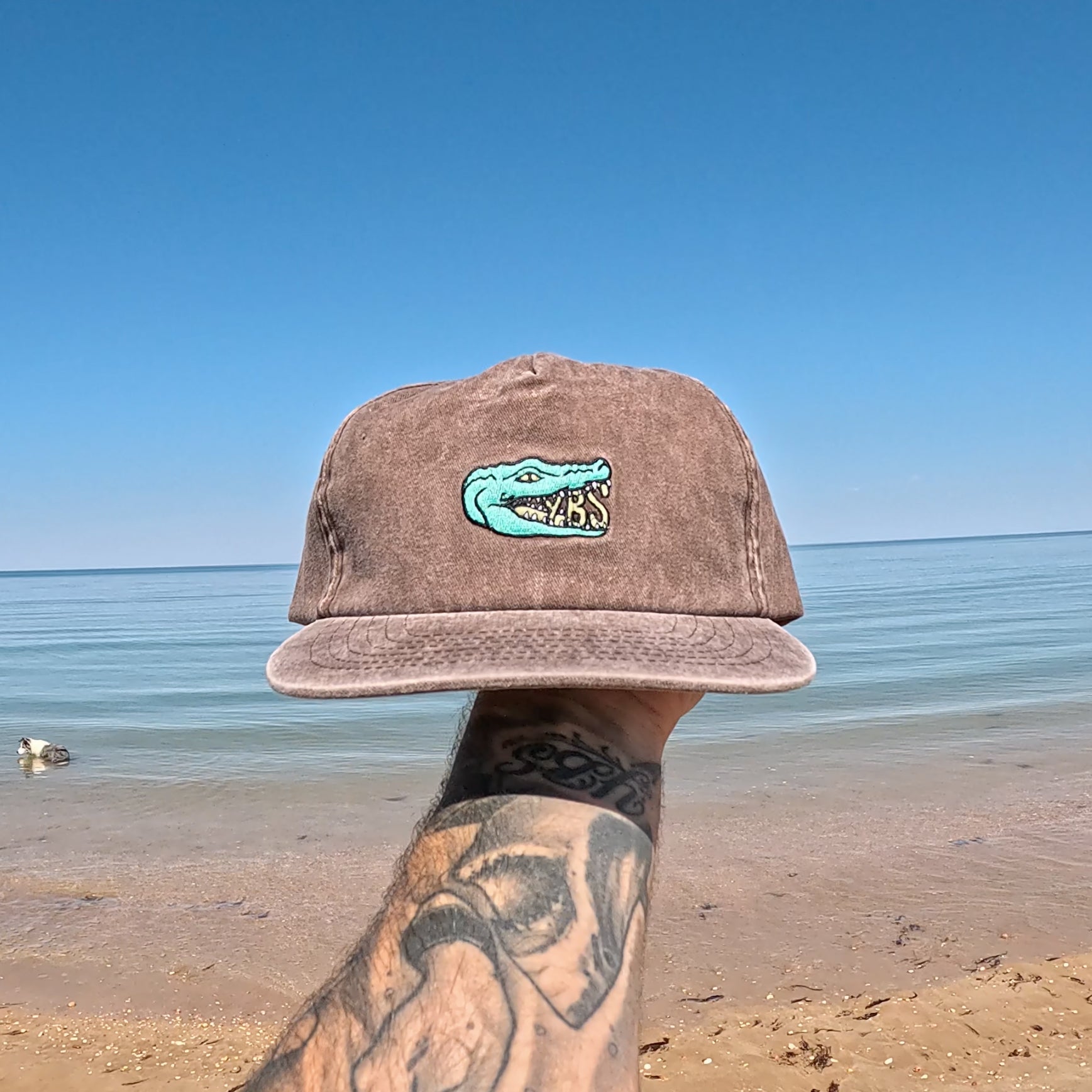 YBS Croc Snapback Cap