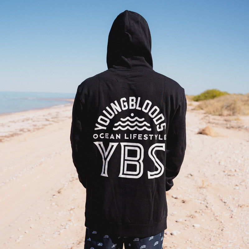YBS Sunset Logo Hoodie Pullover