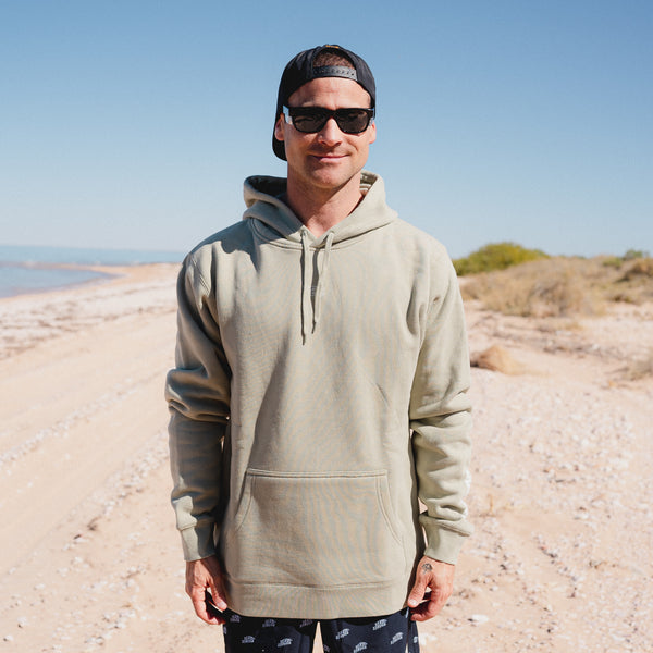 Dad Bod Palm Hoodie Pullover