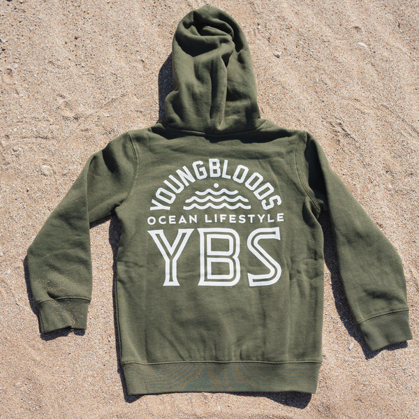 Groms YBS Sunset Logo Hoodie Pullover