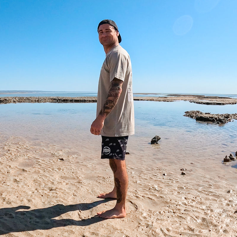 Youngbloods Fishbone Logo Tee