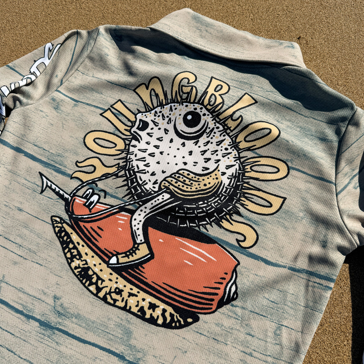 Groms Youngbloods Puffer Fish Adventure Shirt