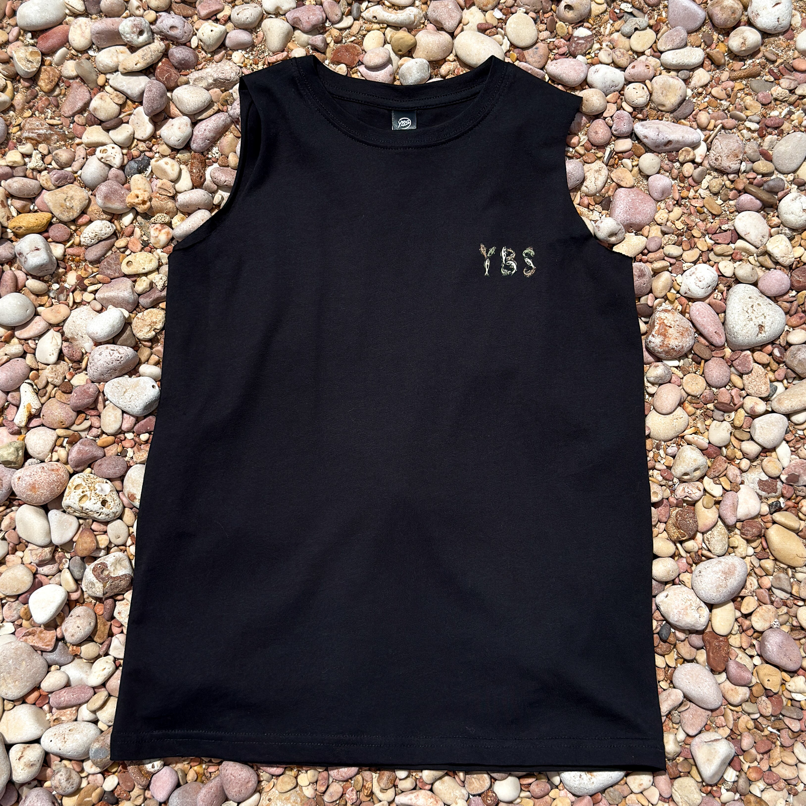 Groms YBS Fish Logo Tank Tee