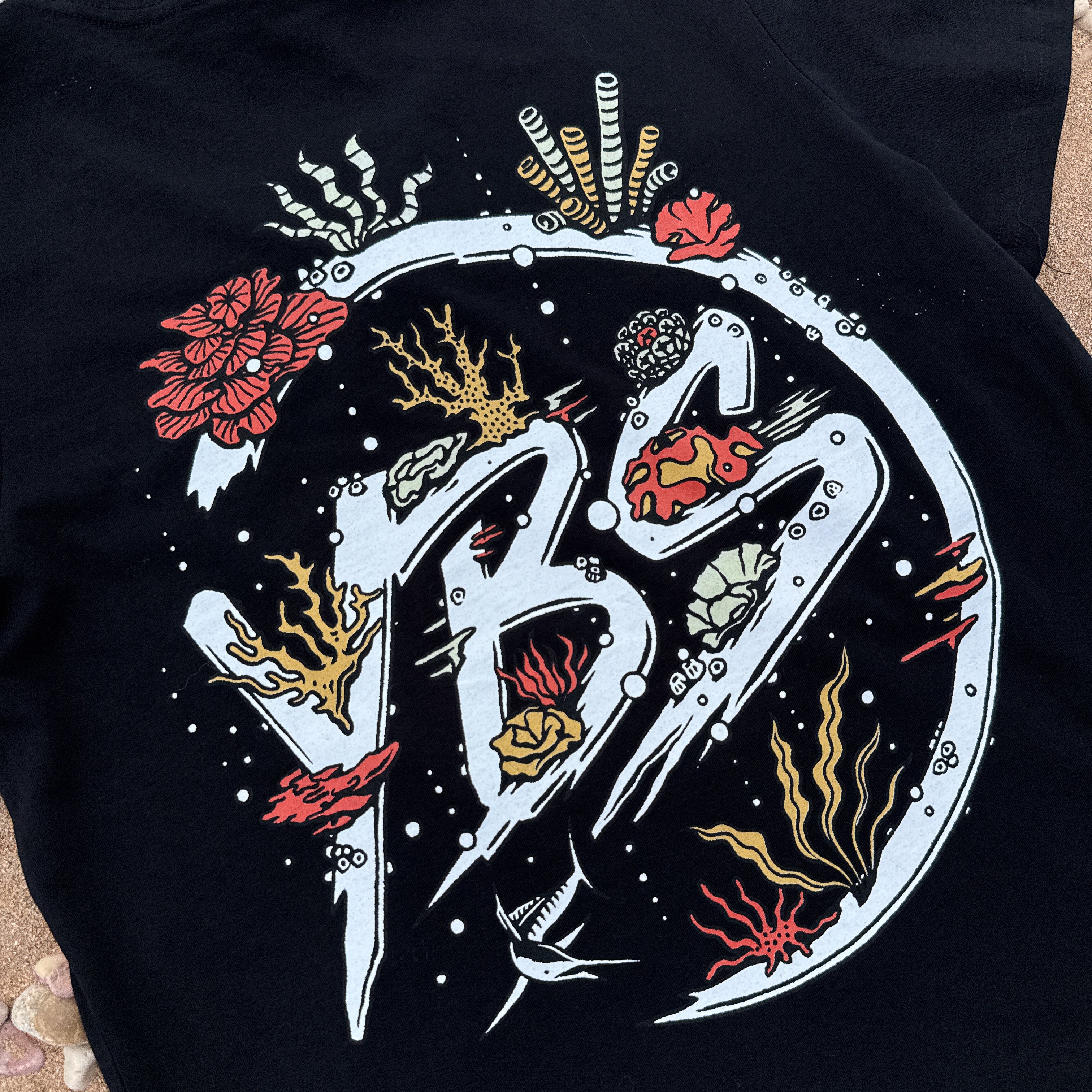 Ladies YBS Logo Coral Tee