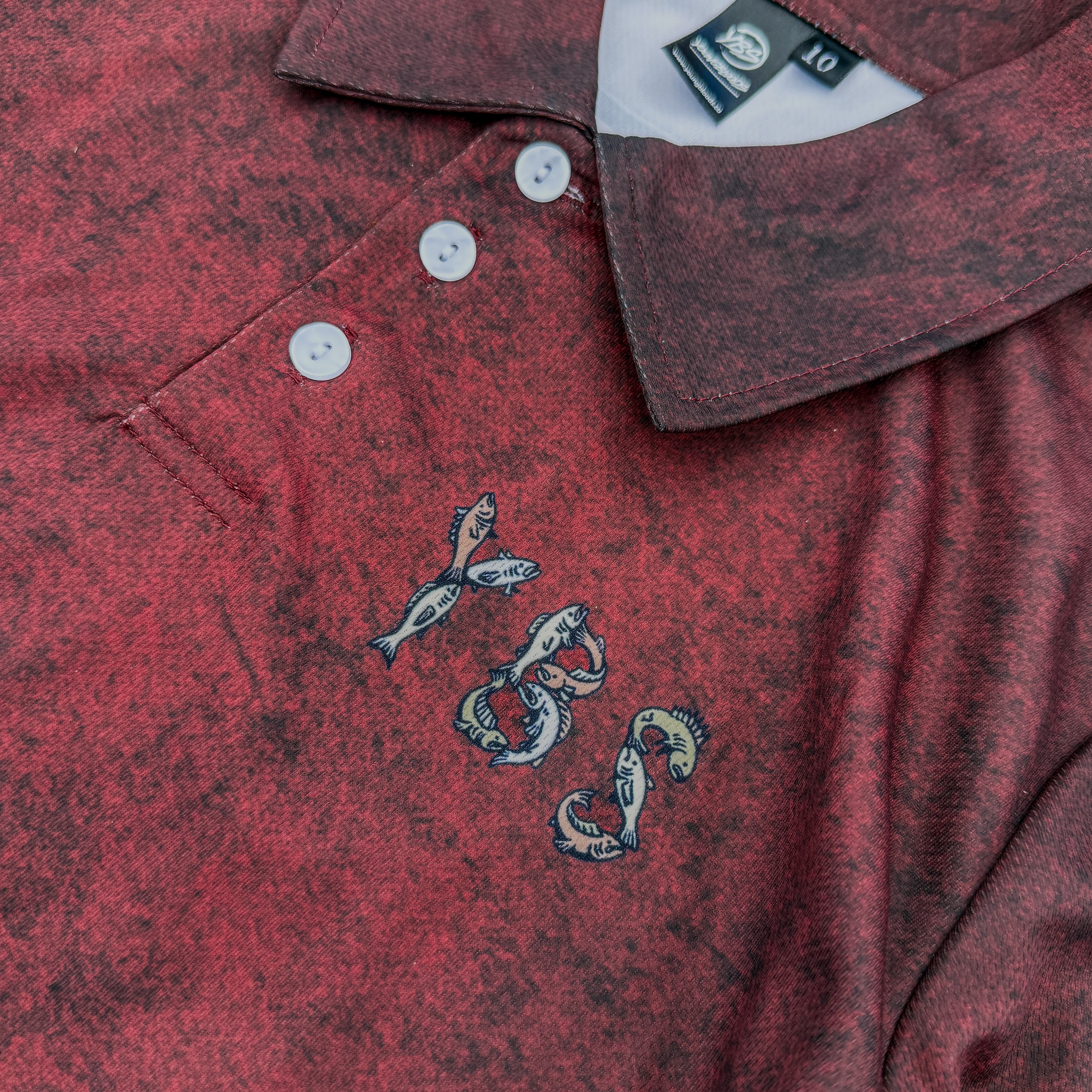 Groms YBS Fish logo Adventure Shirt