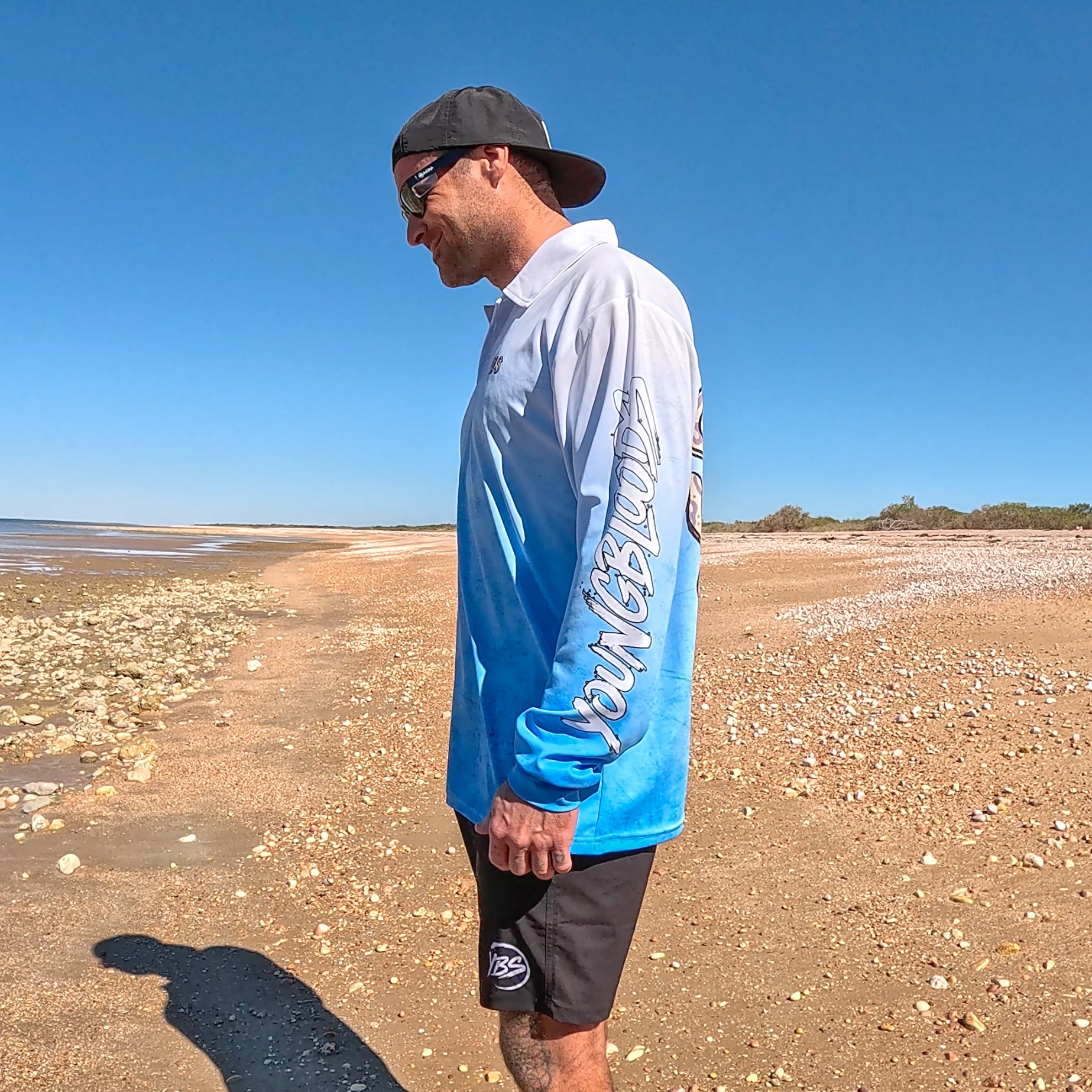 YBS Blue Ring Octopus Adventure Shirt