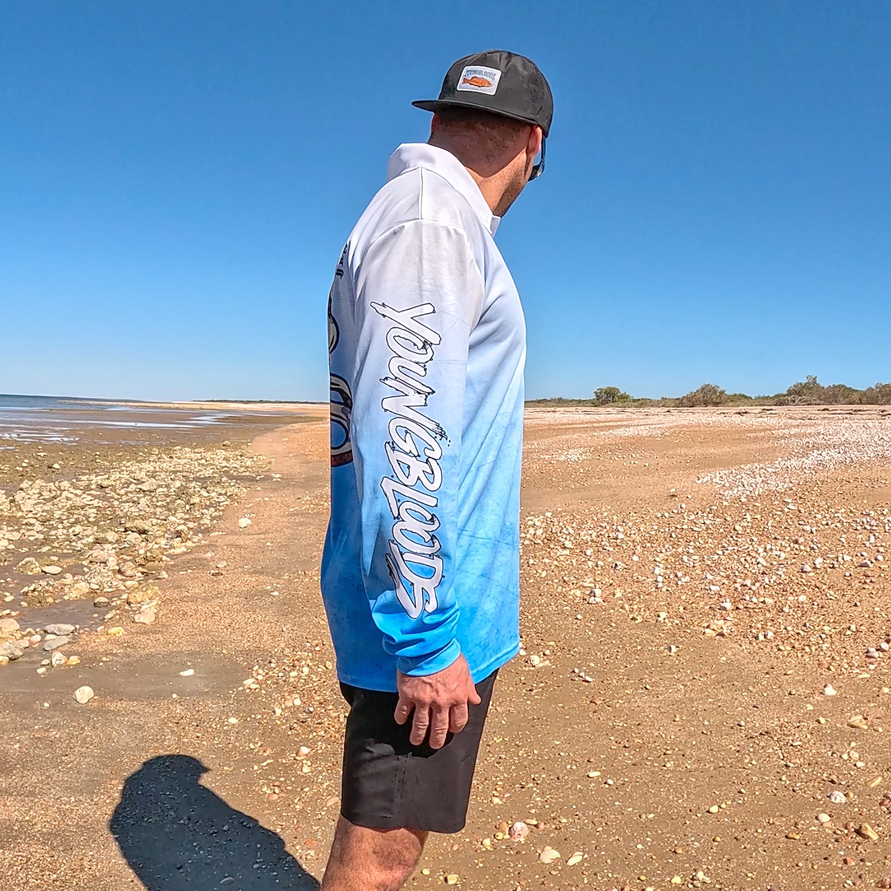YBS Blue Ring Octopus Adventure Shirt