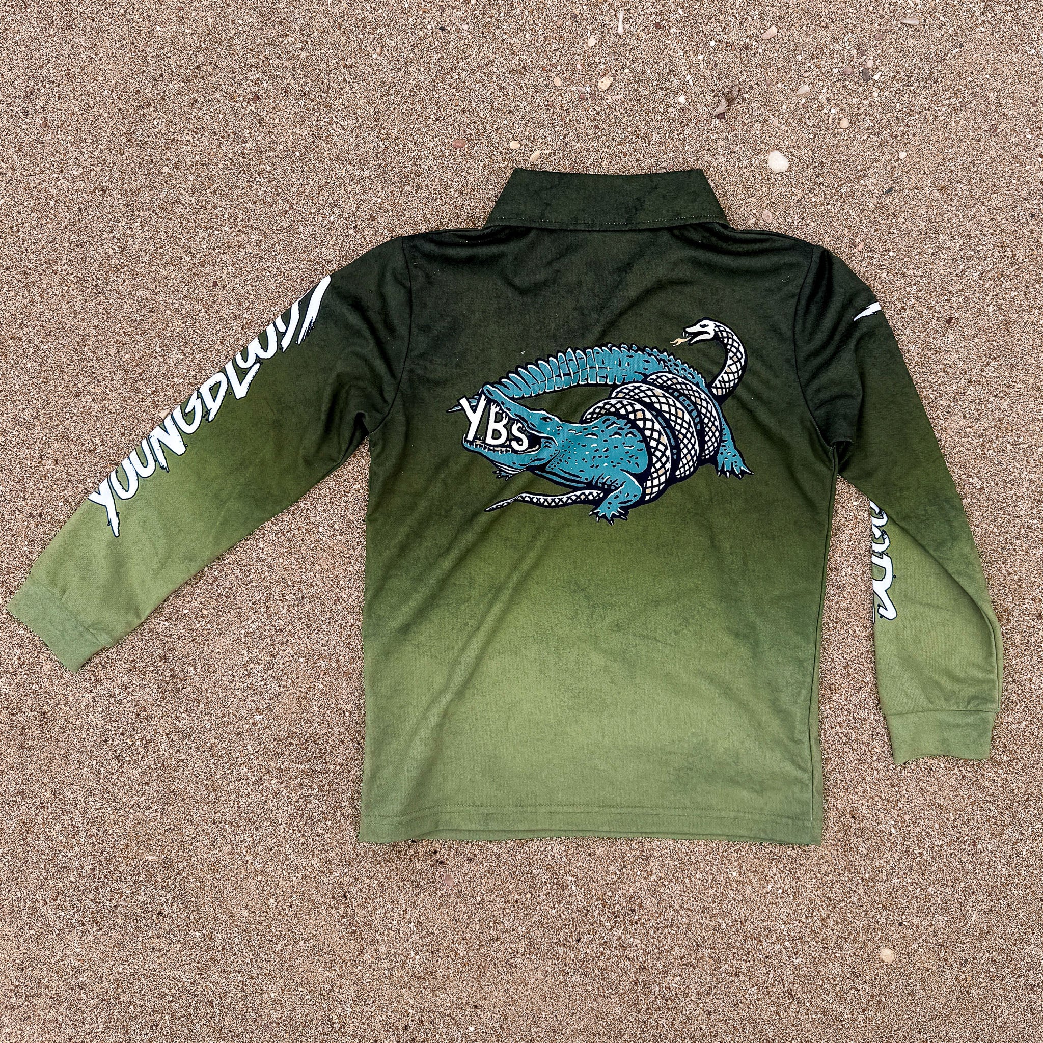 Groms YBS Croc & Snake Adventure Shirt