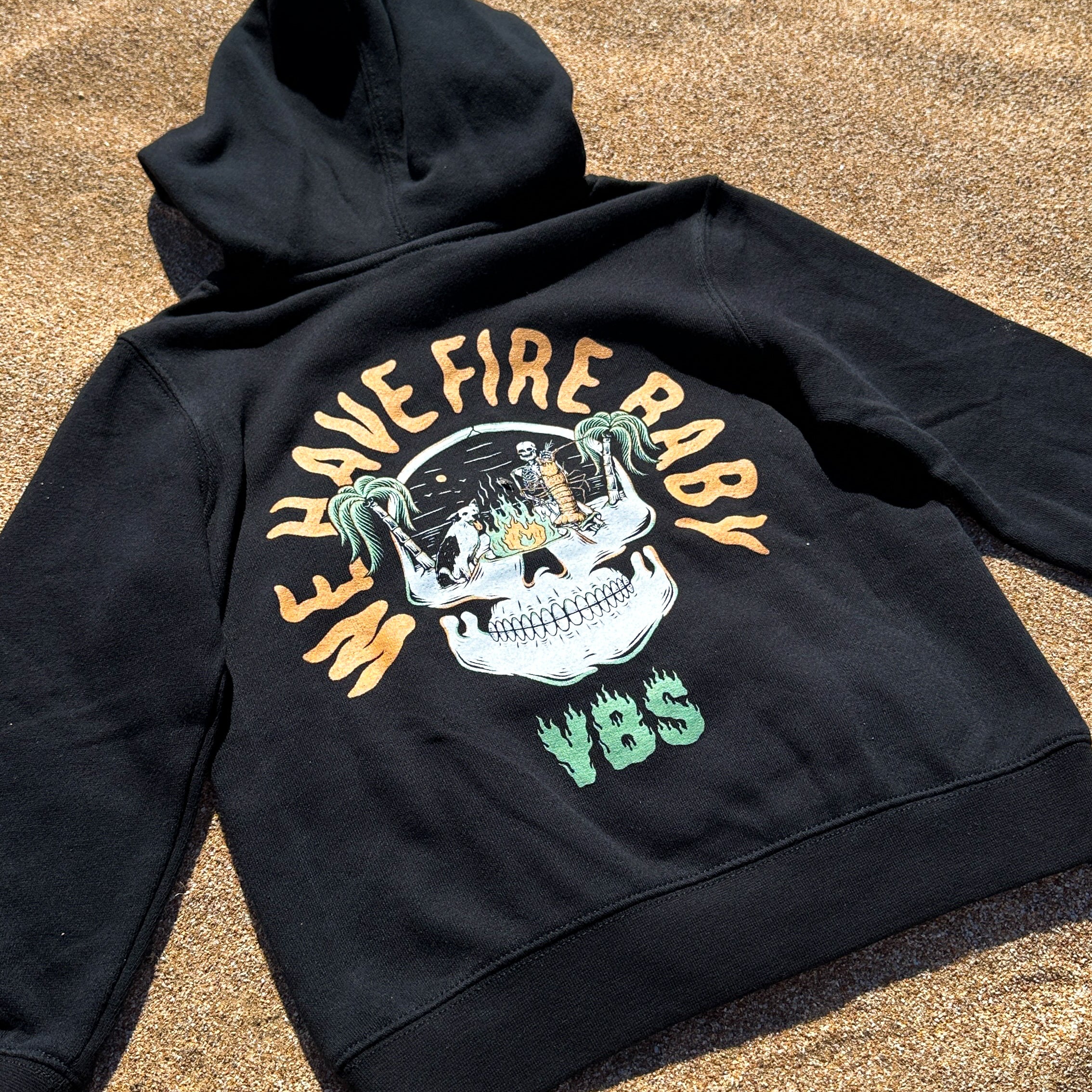 Groms Fire Hoodie Pullover