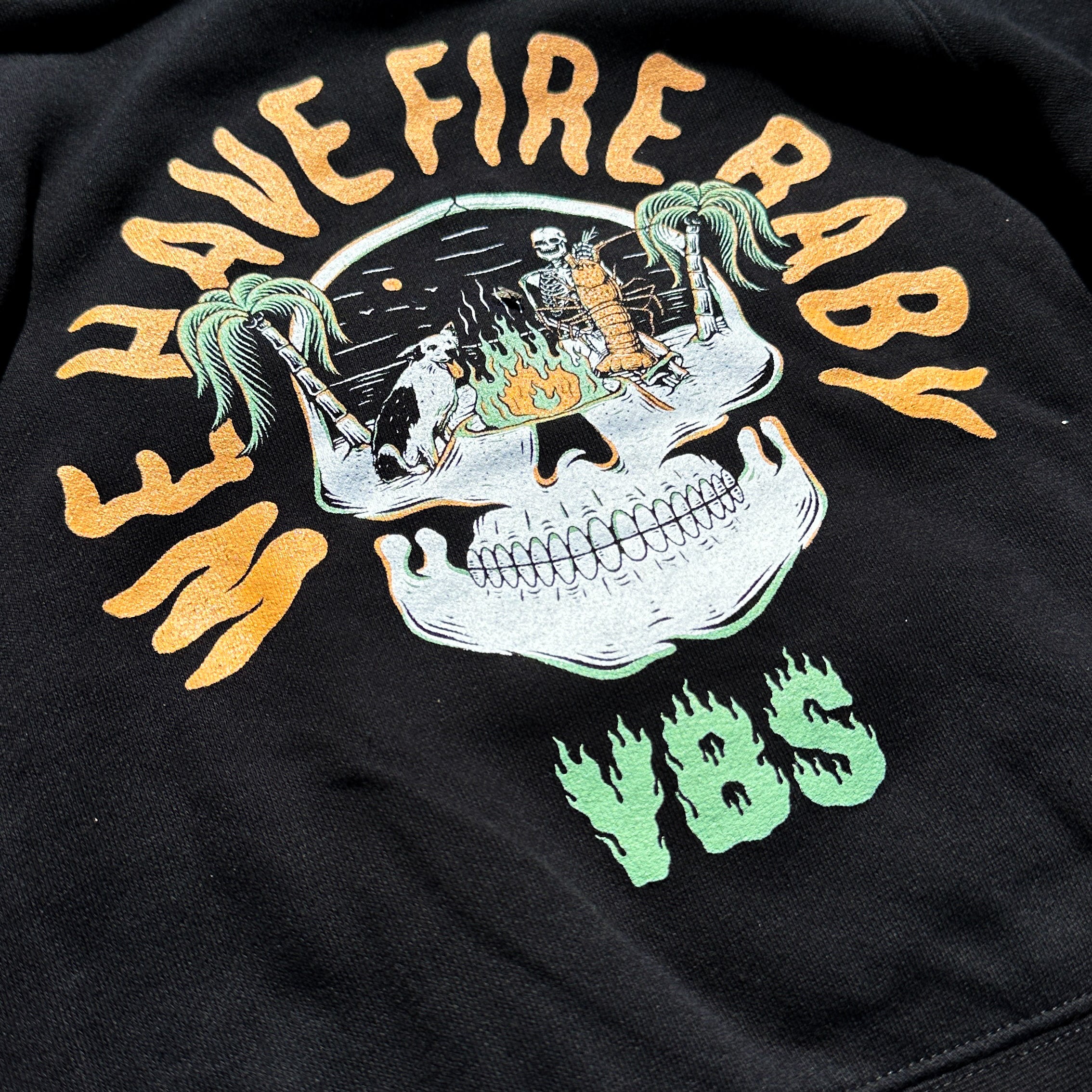 Groms Fire Hoodie Pullover
