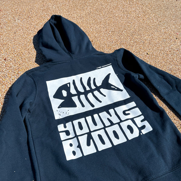 Groms Youngbloods Fishbone Logo Hoodie