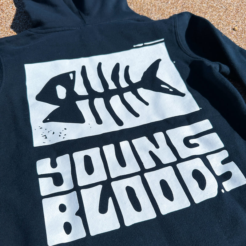 Groms Youngbloods Fishbone Logo Hoodie