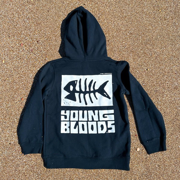 Groms Youngbloods Fishbone Logo Hoodie