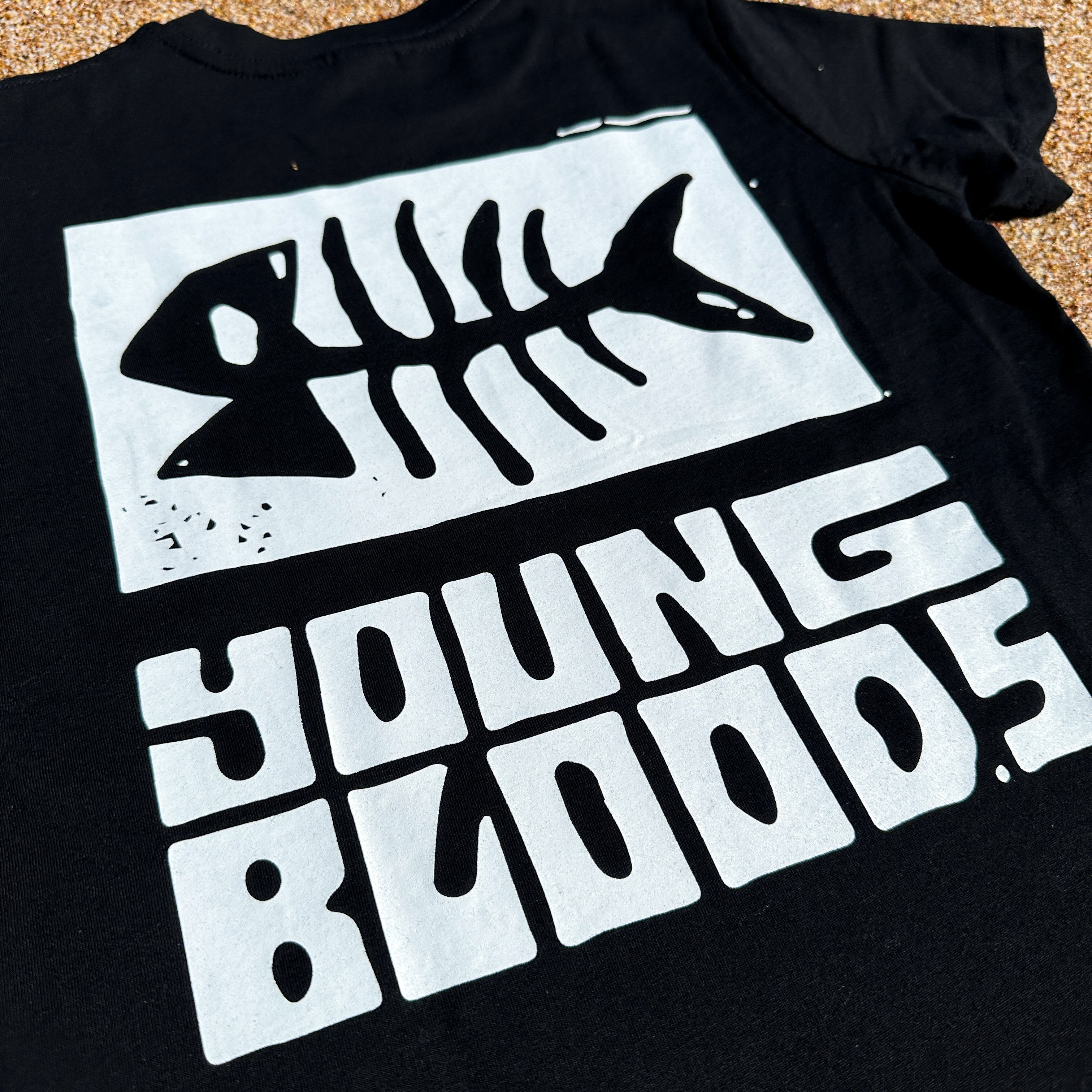 Groms Youngbloods Fishbone Logo Tee