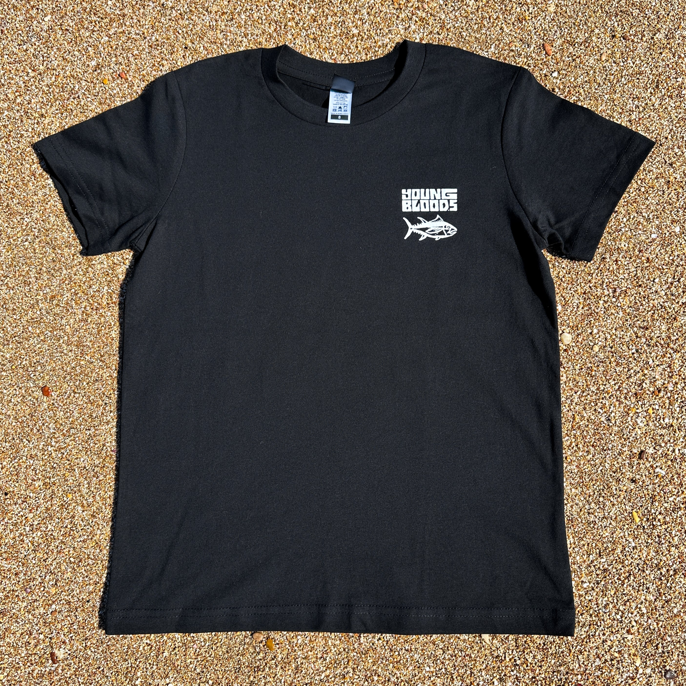 Groms Youngbloods Fishbone Logo Tee