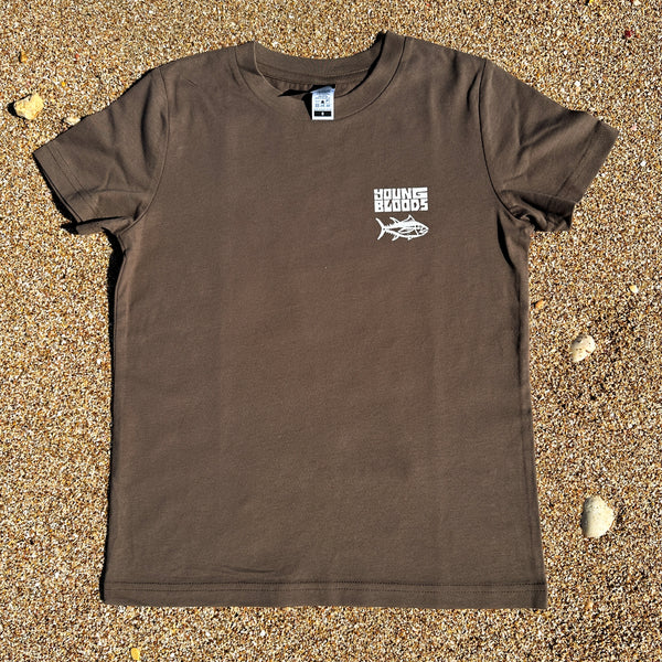 Groms Youngbloods Fishbone Logo Tee