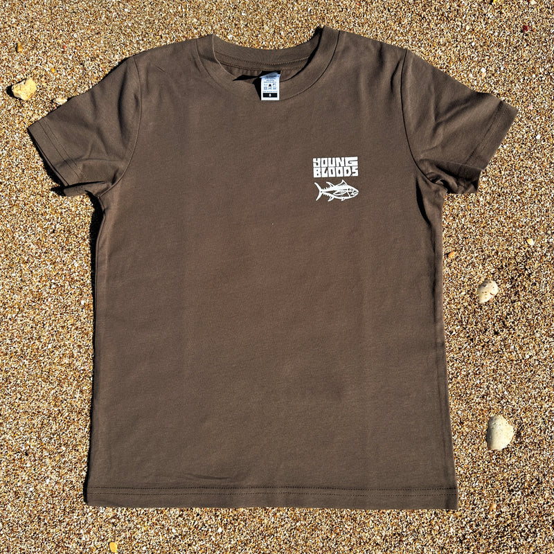 Groms Youngbloods Fishbone Logo Tee