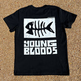 Groms Youngbloods Fishbone Logo Tee