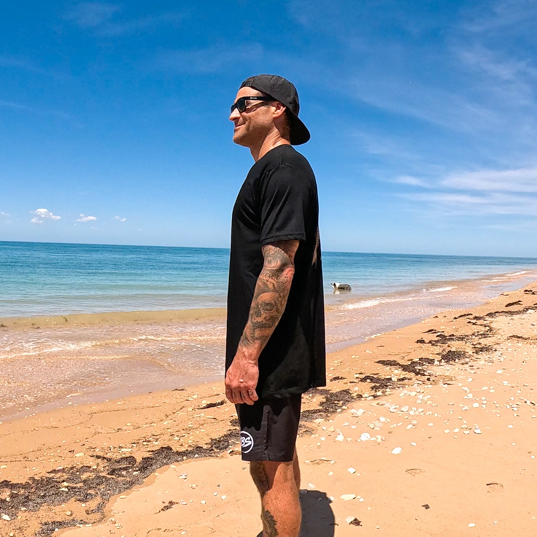 YBS Fish Logo Tee