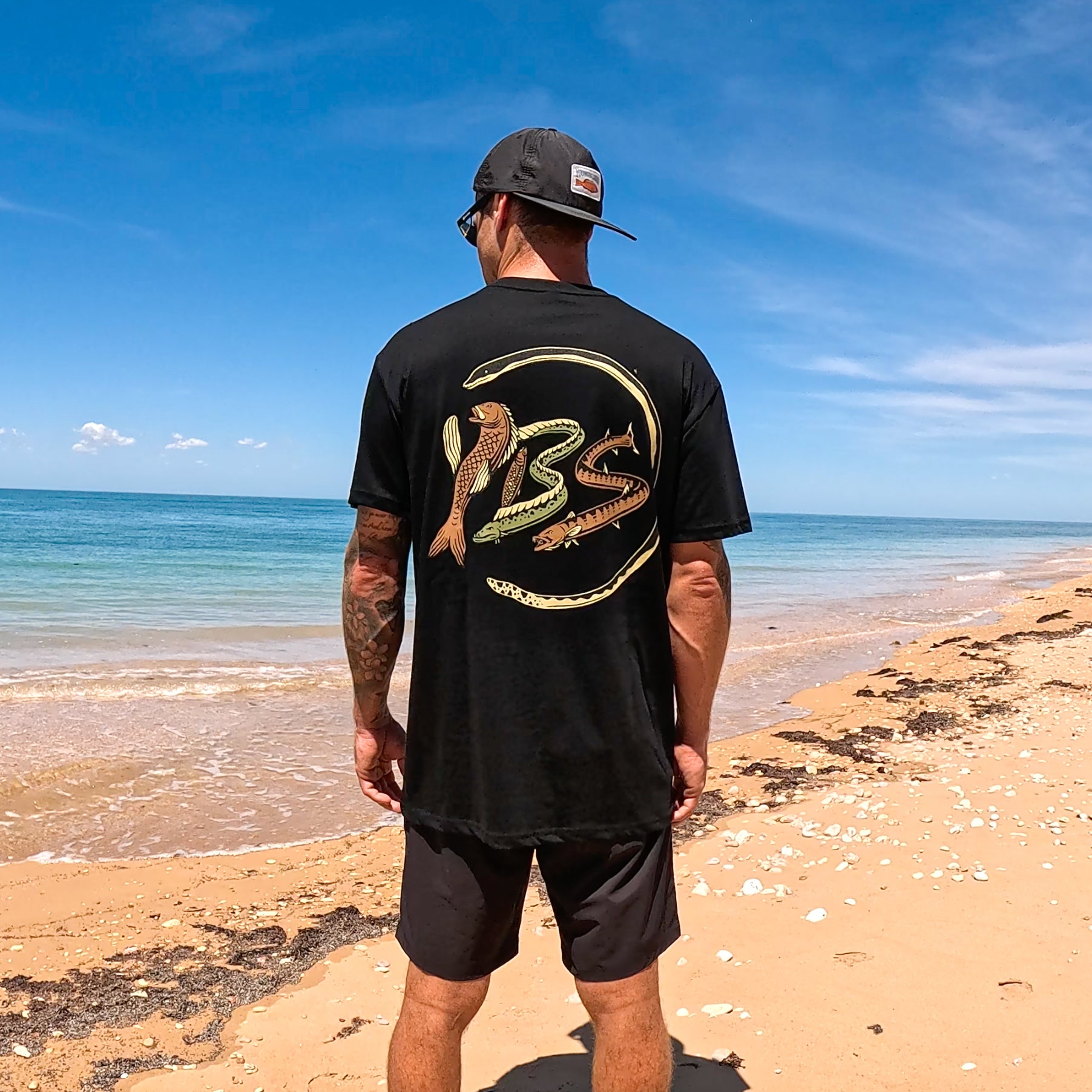 YBS Fish Logo Tee