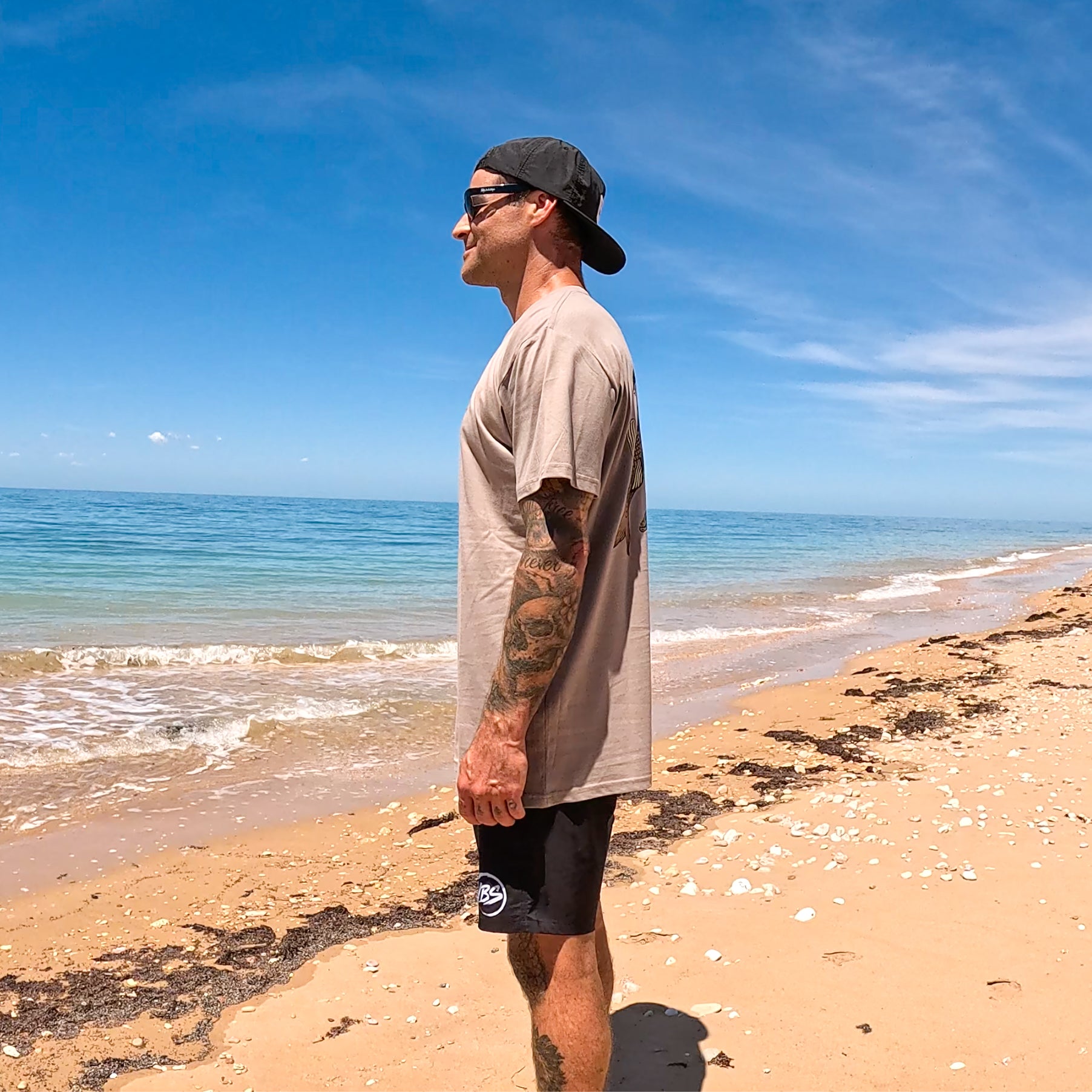 YBS Fish Logo Tee