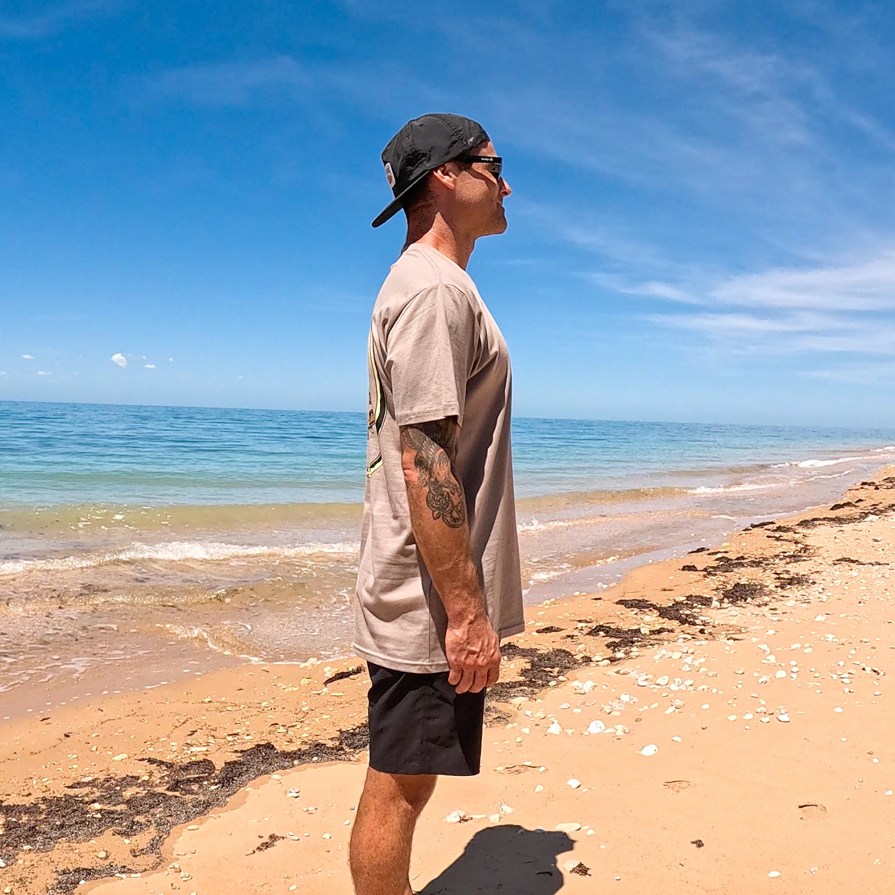 YBS Fish Logo Tee
