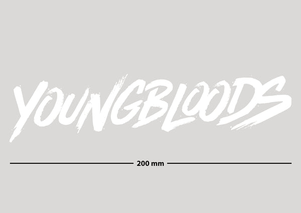 Youngbloods Vinyl Cut Sticker (Small)