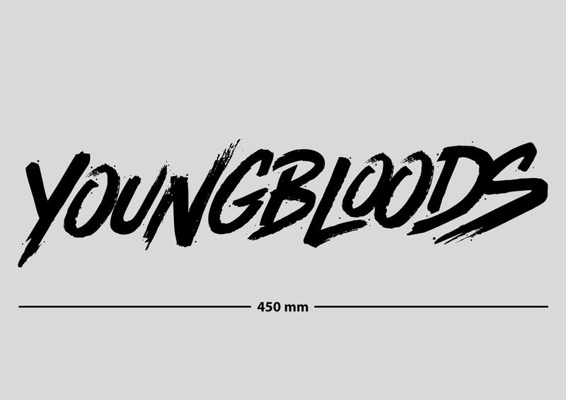 Youngbloods Vinyl Cut Sticker (Large)