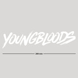 Youngbloods Vinyl Cut Sticker (Small)