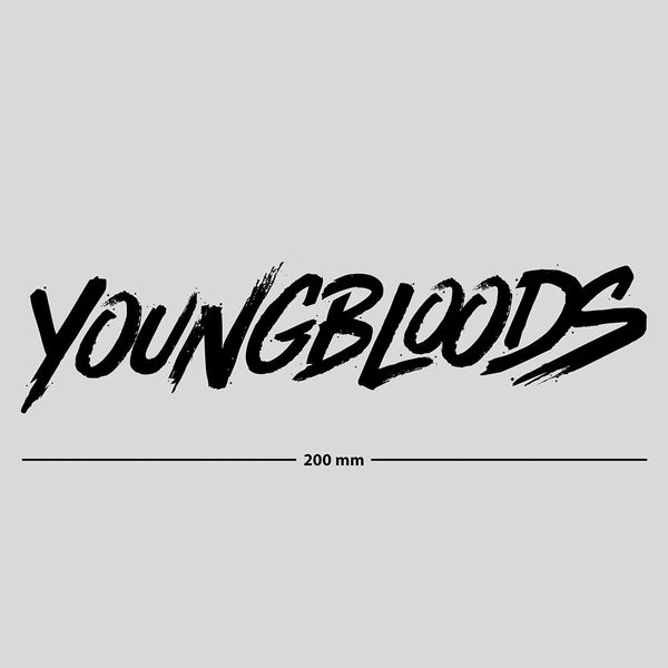Youngbloods Vinyl Cut Sticker (Large)