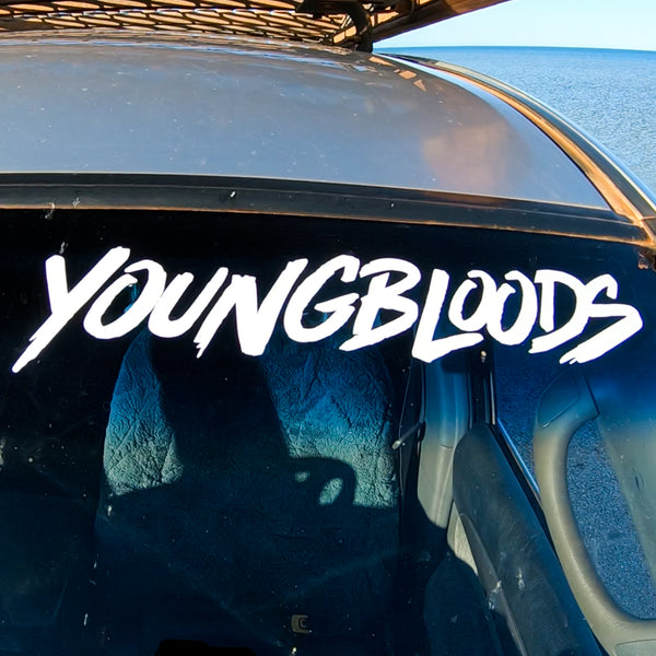 Youngbloods Vinyl Cut Sticker (Medium)